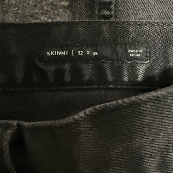 PacSun Men’s Black Distressed Skinny Jeans | 32x30 | Street Style 🖤 - Picture 6 of 9